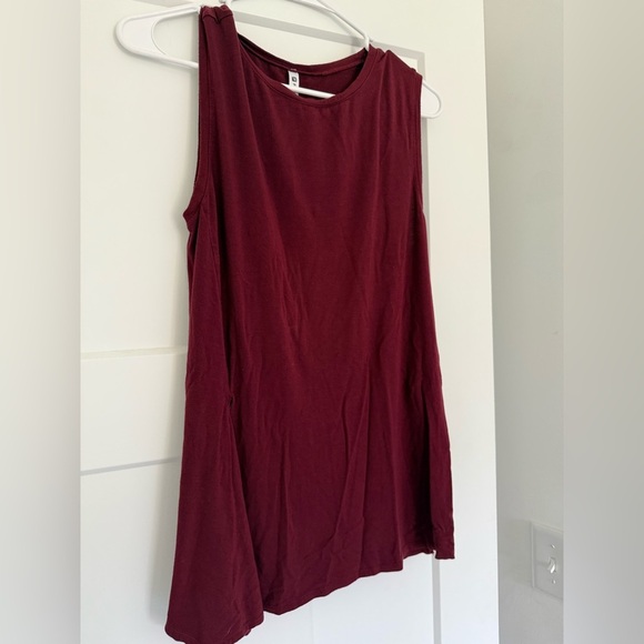Fabletics Tunic Maroon Size XS - Picture 3 of 5